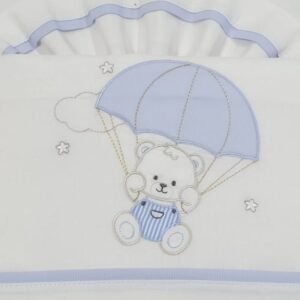 Lenzuolino carrozzino - CELESTE