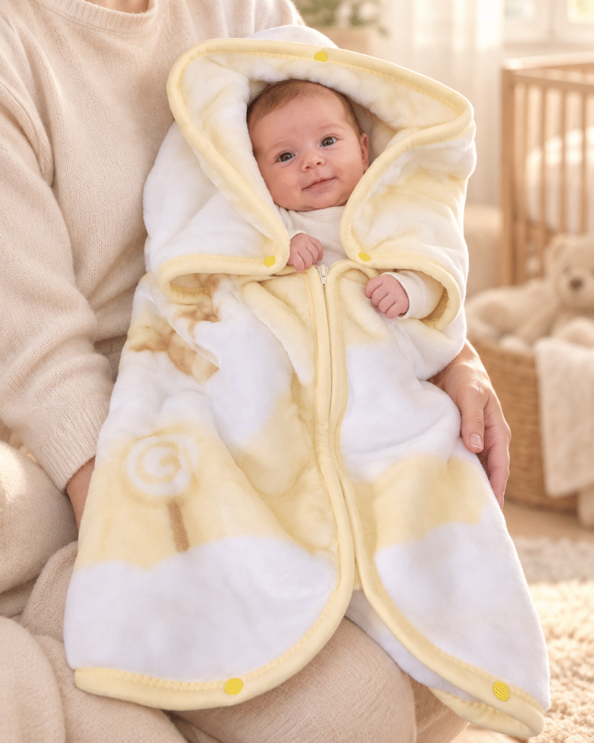 Baby sacco pile Nazareno Gabrielli - neonato copertina