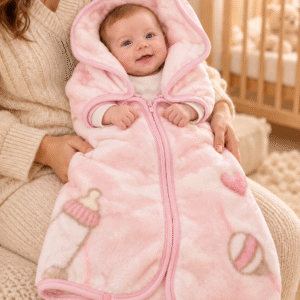 Baby sacco Nazareno Gabrielli rosa neonato copertina